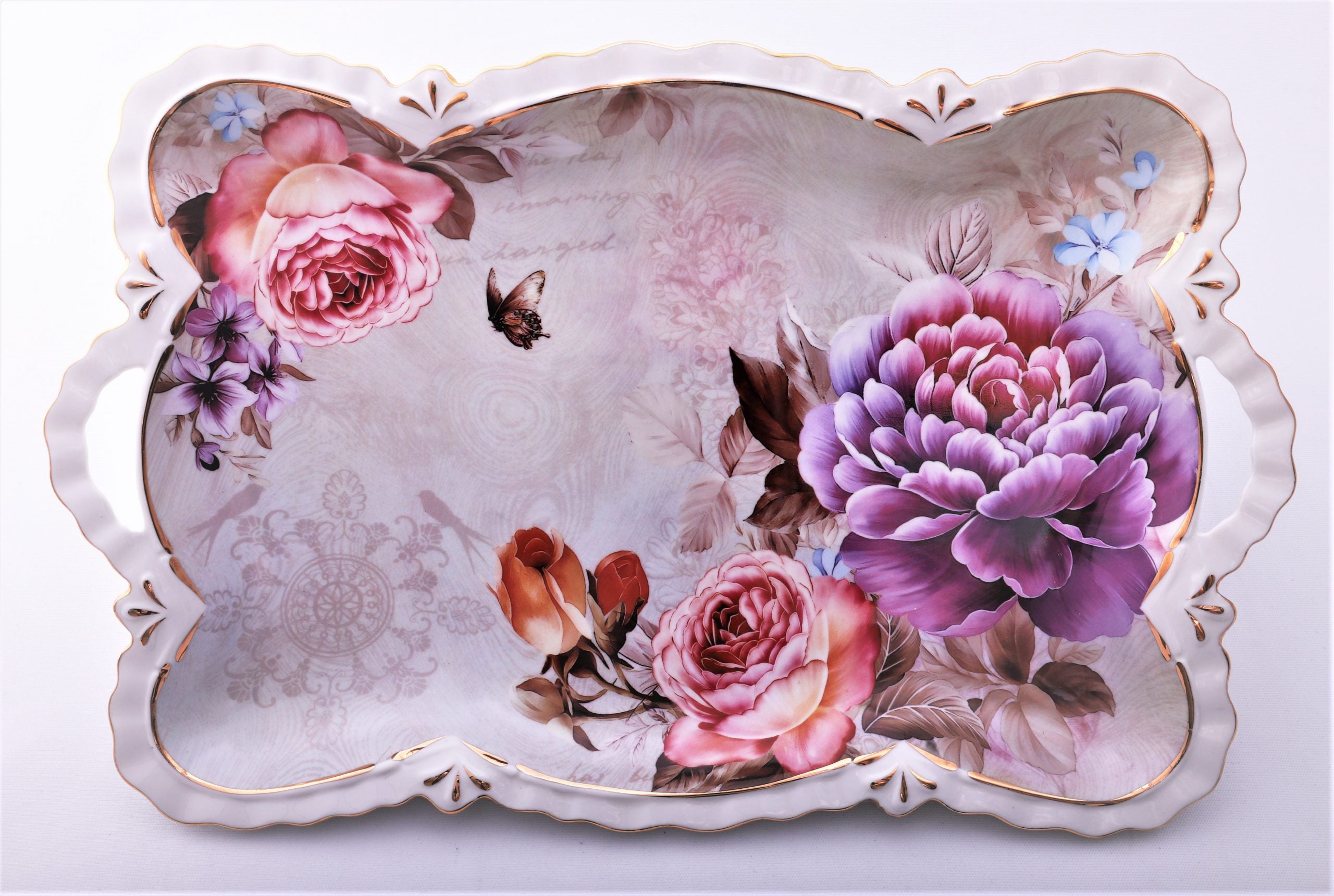 Tava de ceramica cu manere,